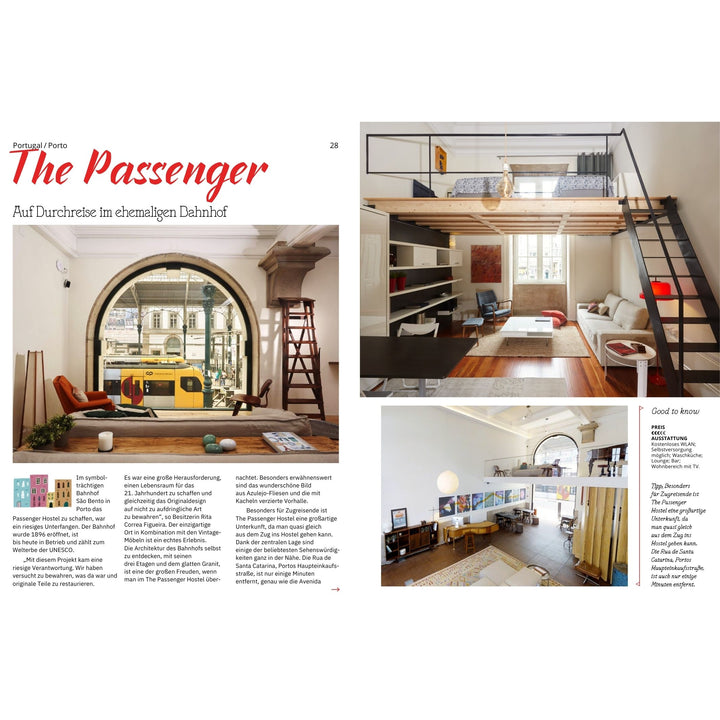 THE GRAND HOSTELS - book - by BudgetTraveller - German  | Gestalten Verlag