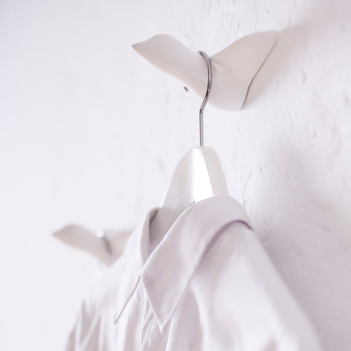 GROSSER VOGELSCHWARM - Garderobenhaken – 3er Set Vögel - groß | Formpoet