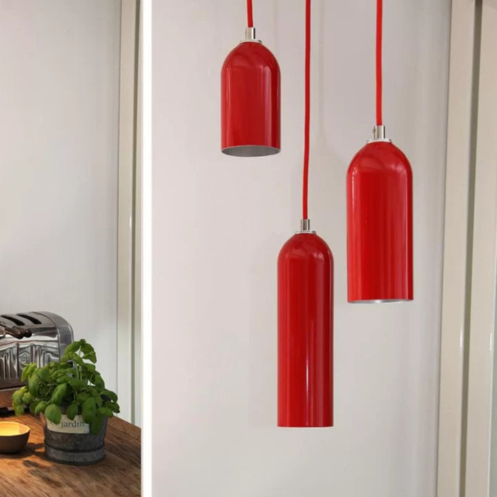 FIRELIGHT - pendant lamp - recycled fire extinguishers | werkvoll