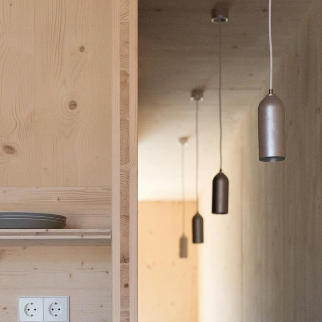 FIRELIGHT - pendant lamp - recycled fire extinguishers | werkvoll