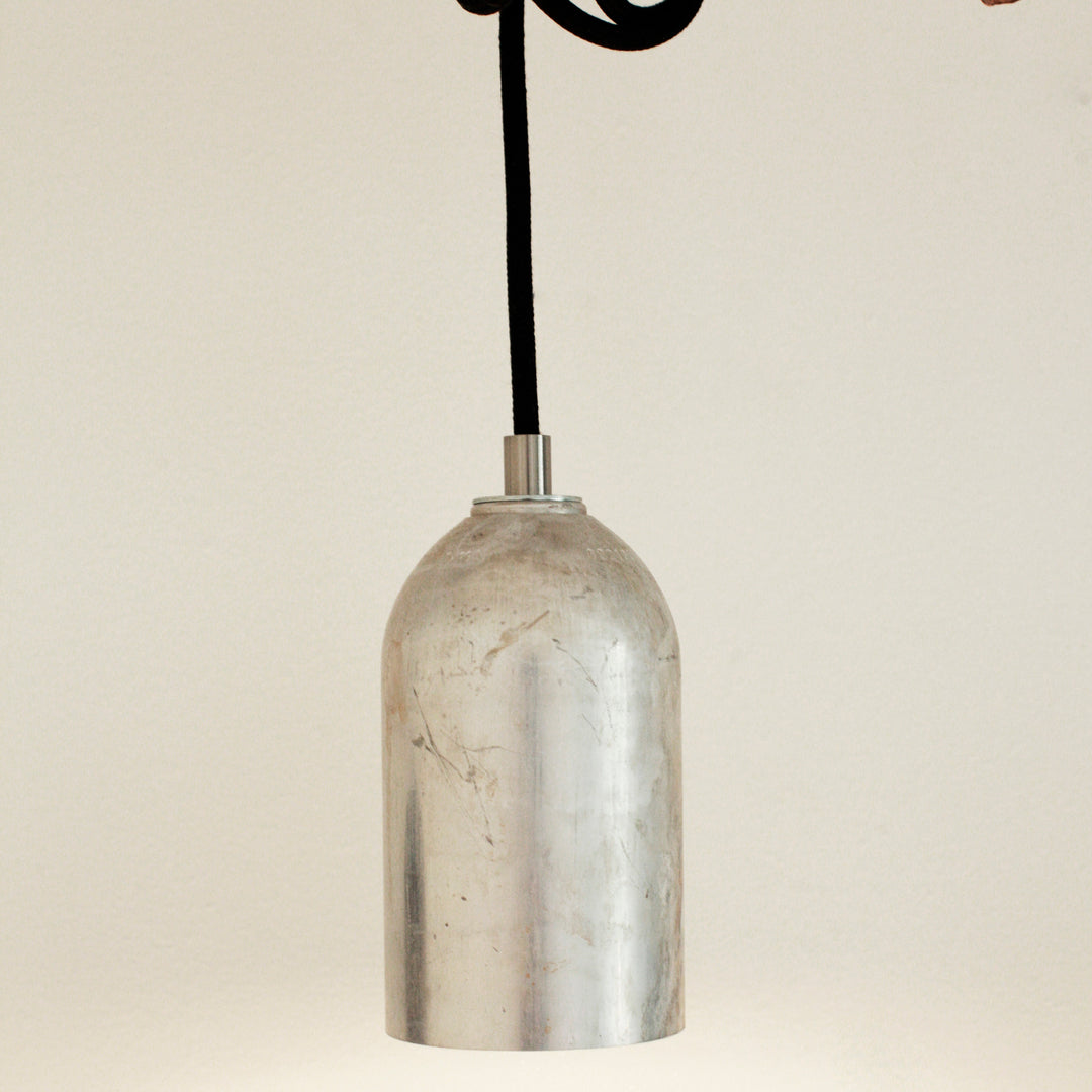 FIRELIGHT - pendant lamp - recycled fire extinguishers | werkvoll