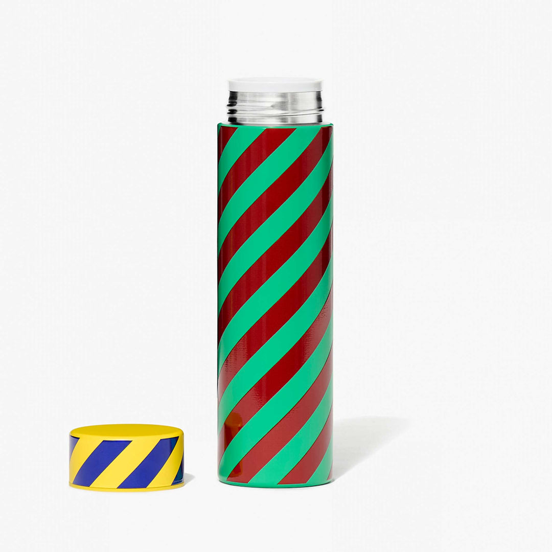 PATTERN THERMAL FLASK STRIPE - 13.5oz - Dusen Dusen | Areaware