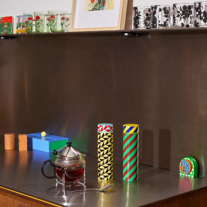 PATTERN THERMAL FLASK STRIPE - 13.5oz - Dusen Dusen | Areaware