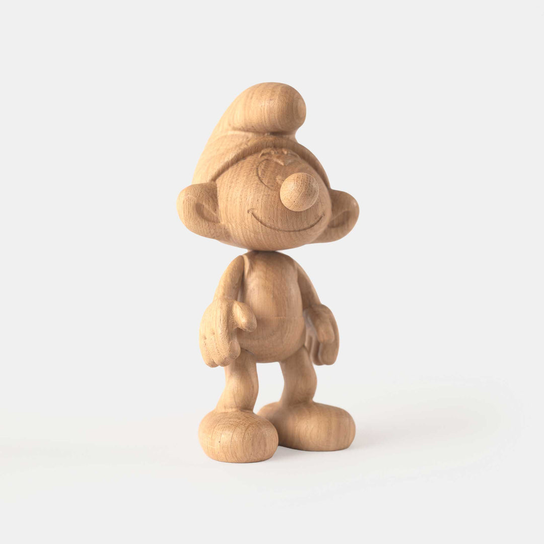 SMURF Large - Wooden Figurine - Oak 24 cm high | Jakob Burgsø | boyhood