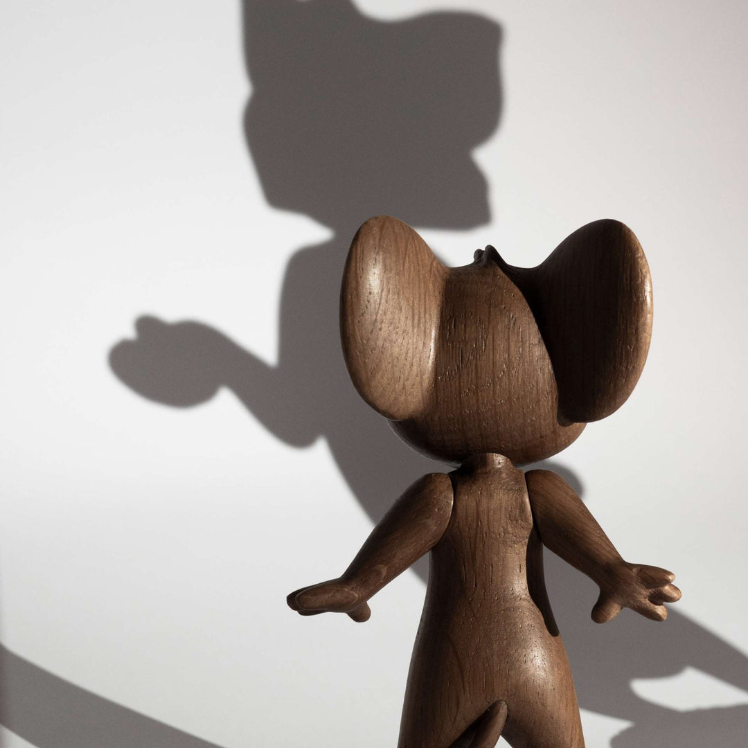TOM Small - Tom & Jerry wooden figure - oak 15 cm high - Jakob Burgsø | boyhood