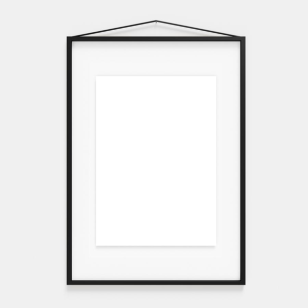 FRAME BLACK - Bilderrahmen - Aluminium | Moebe