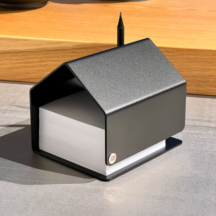 HOME OF NOTES - Zettelbox mit Bleistift | Oh Sheet!