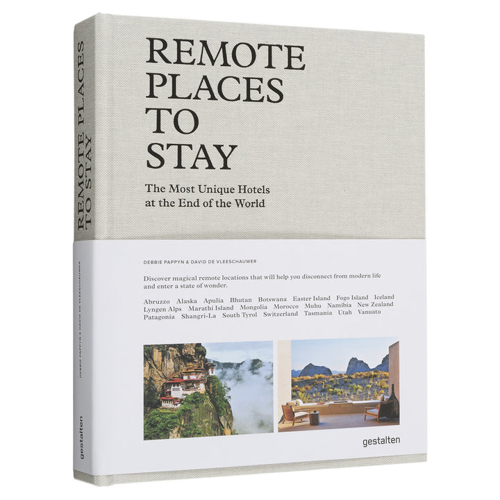 REMOTE PLACES TO STAY - Book - English | Gestalten Verlag