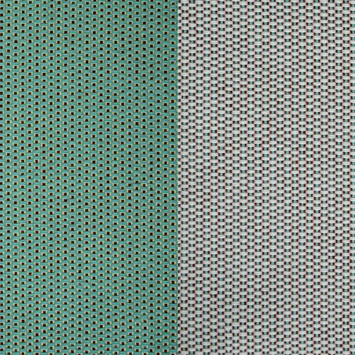 TÜRKIS & KREIDE - Outdoor Kissen - zweifarbig | hum