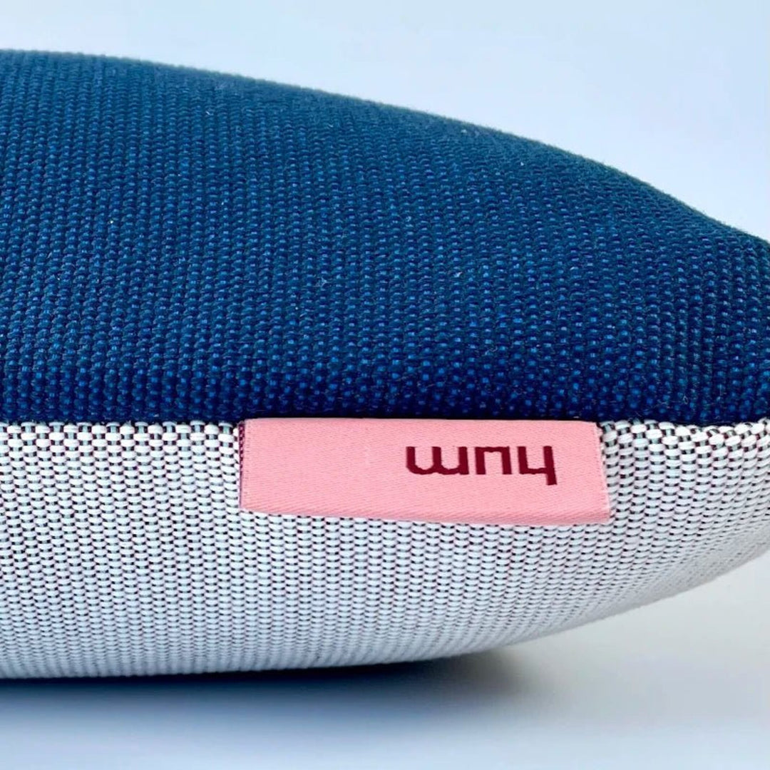 MARINE & KREIDE - Outdoor Kissen - zweifarbig | hum