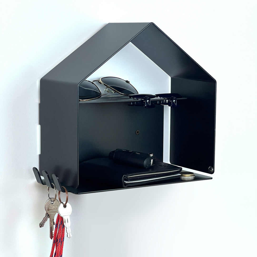 HOME OF ESSENTIALS - key box & wall shelf | Oh Sheet!