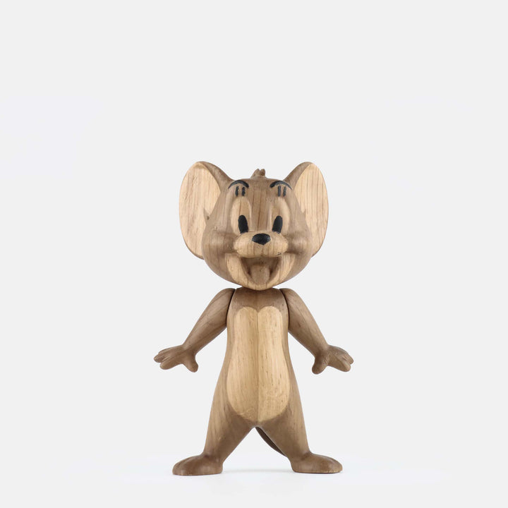 JERRY Large - Tom & Jerry wooden figure - oak 20 cm high - Jakob Burgsø | boyhood