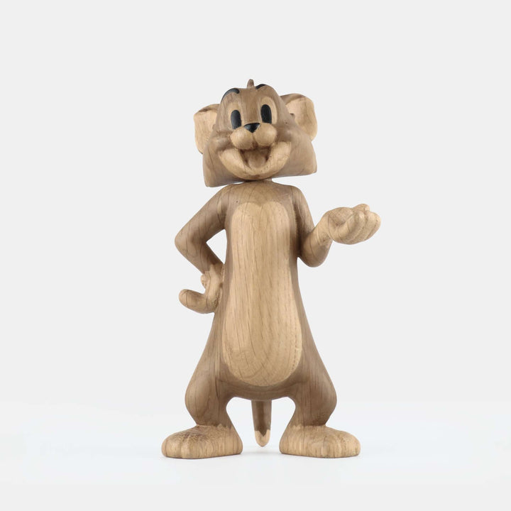TOM Large - Tom & Jerry wooden figure - oak 24 cm high - Jakob Burgsø | boyhood