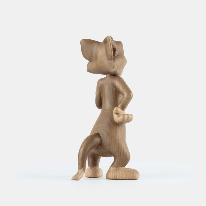 TOM Large - Tom & Jerry wooden figure - oak 24 cm high - Jakob Burgsø | boyhood