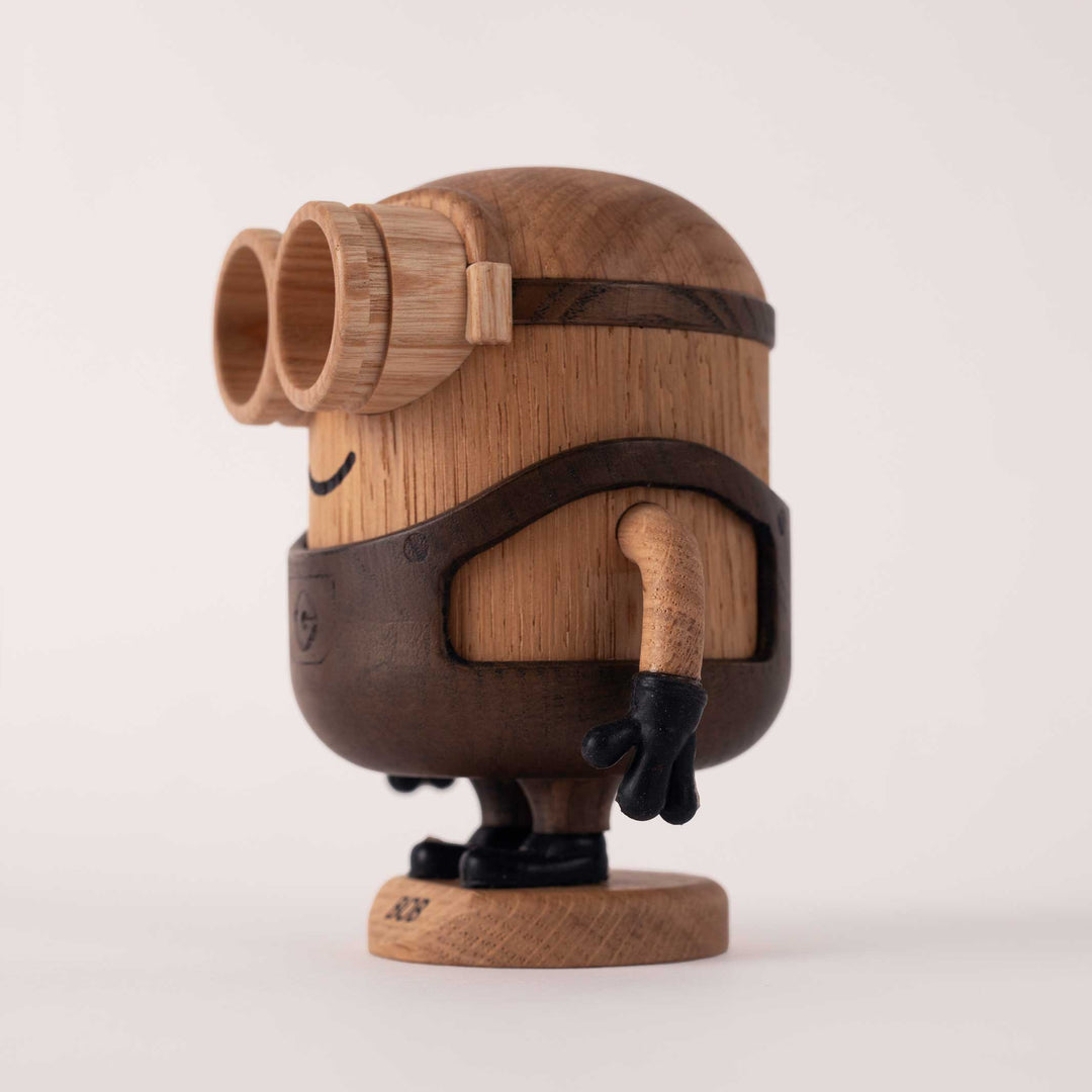 BOB Large - BOYHOOD x Minions - Wooden Figurine Oak 17.5 cm high - Jakob Burgsø | boyhood