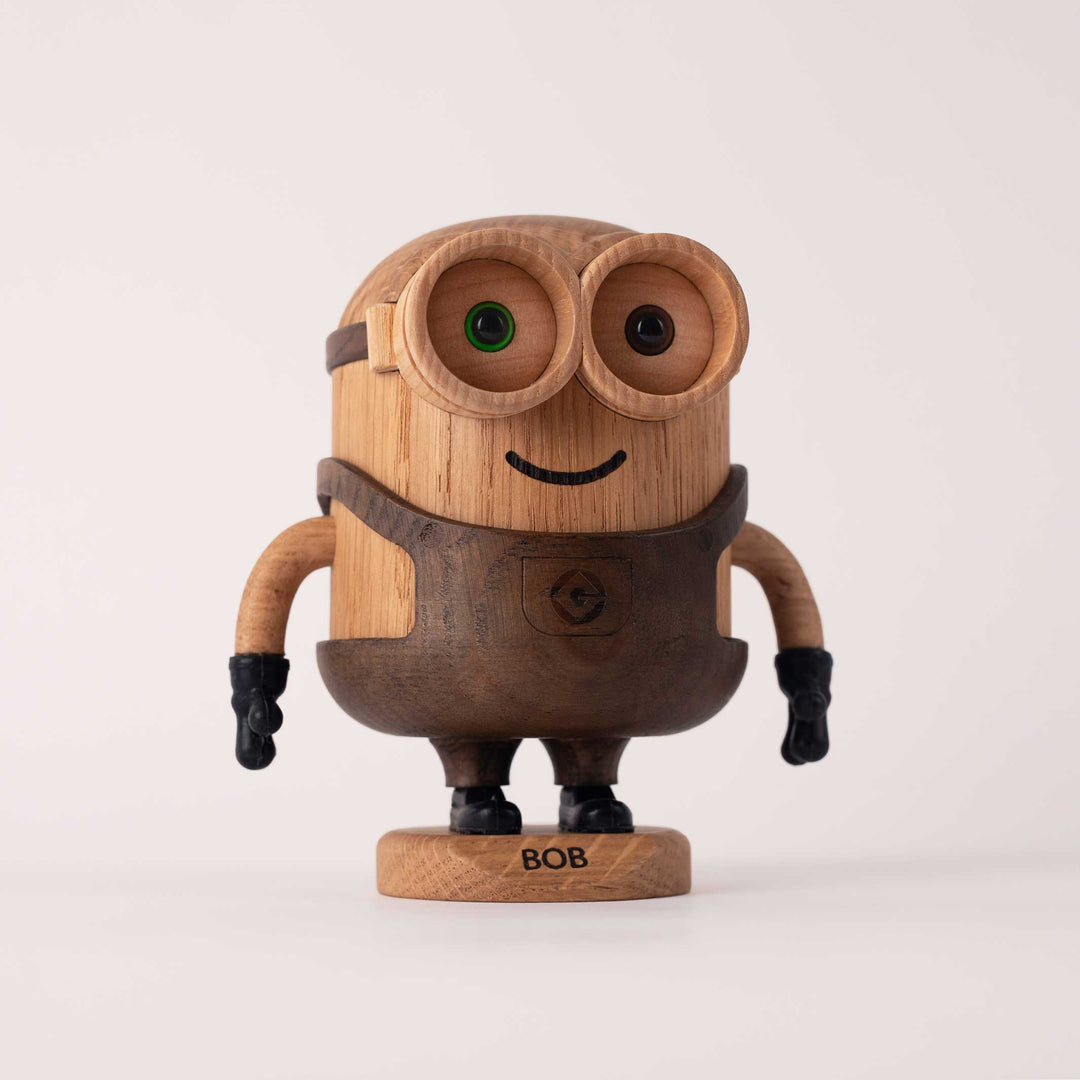 BOB Large - BOYHOOD x Minions - Wooden Figurine Oak 17.5 cm high - Jakob Burgsø | boyhood