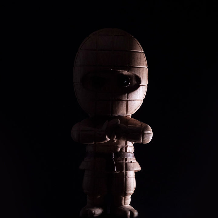 TERNET NINJA Small - Small wooden figure - Oak 15 cm high - Jakob Burgsø | boyhood