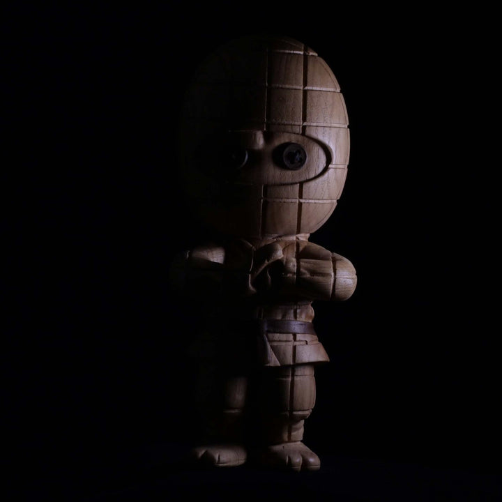 TERNET NINJA Small - Small wooden figure - Oak 15 cm high - Jakob Burgsø | boyhood