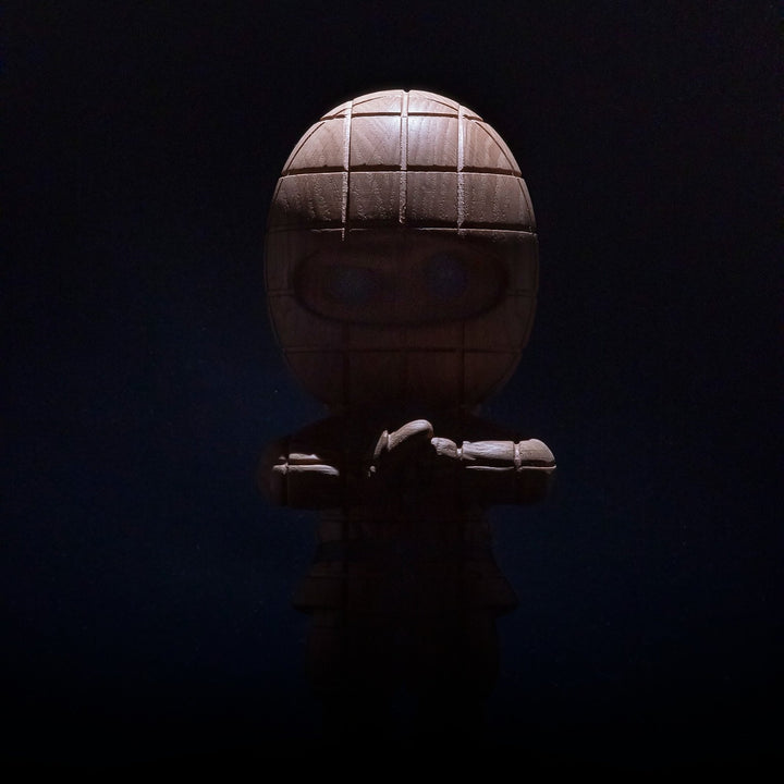 TERNET NINJA Large - Large wooden figure - Oak 24 cm high - Jakob Burgsø | boyhood