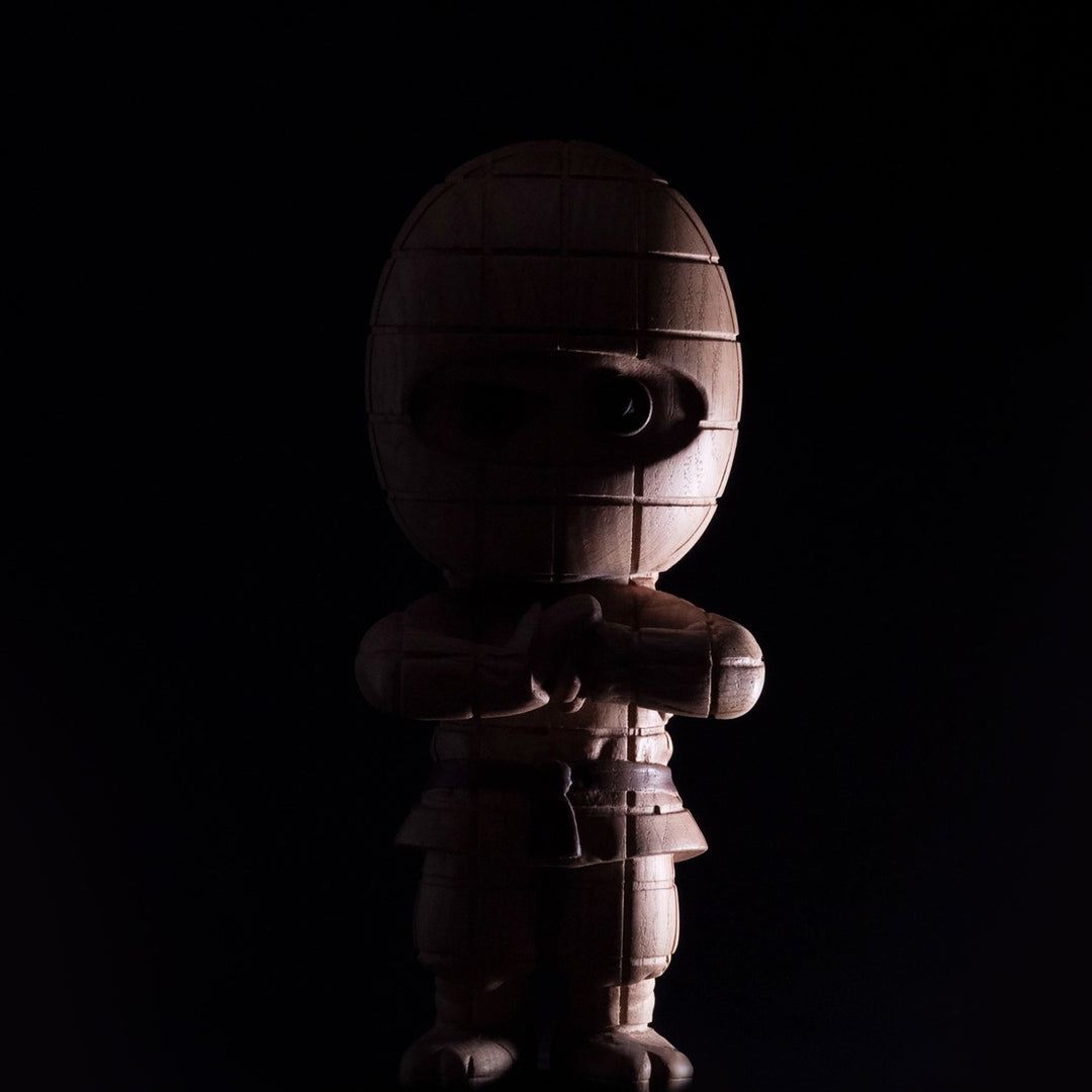 TERNET NINJA Large - Large wooden figure - Oak 24 cm high - Jakob Burgsø | boyhood