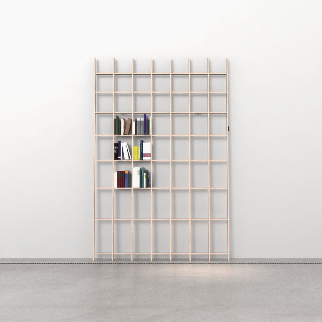 EIGER - minimalist bookshelf - made of birch | BREUER & BONO