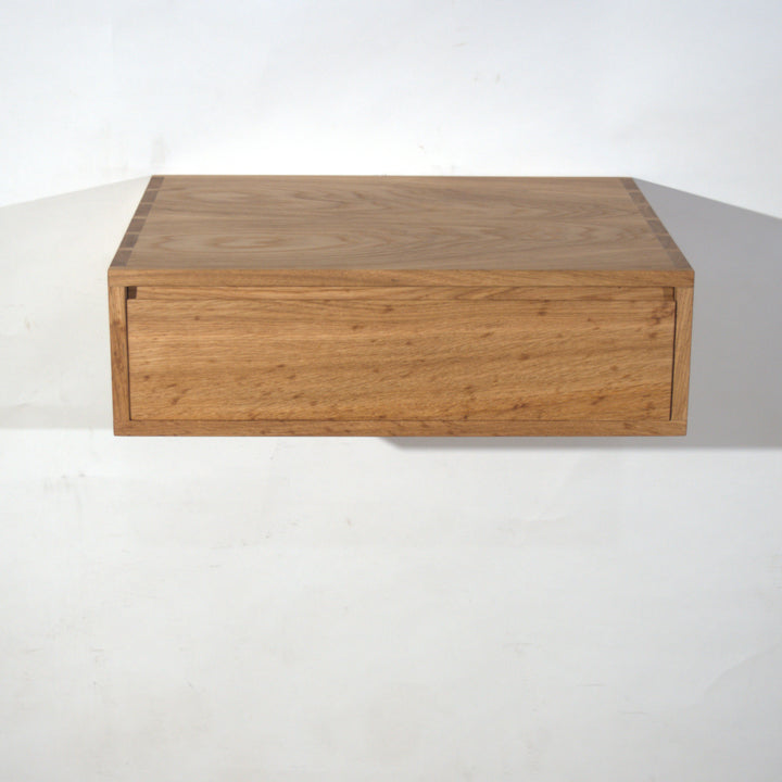 FLOAT - floating bedside table - made of oak | Hartholzdesign