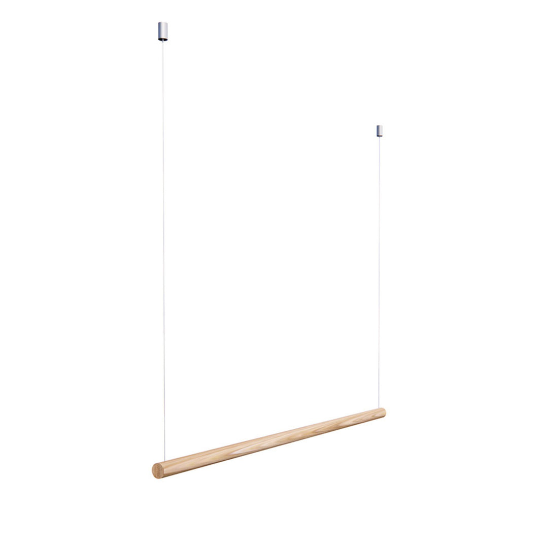 HALBLANG - Floating wardrobe - Solid wood clothes rail | halblang