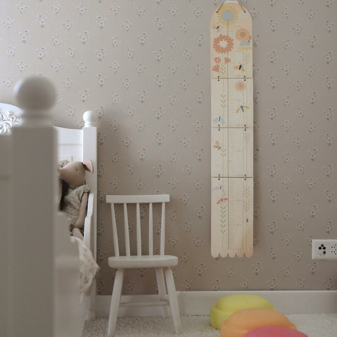 BUTTERFLIES - Children's wooden growth measure | milin