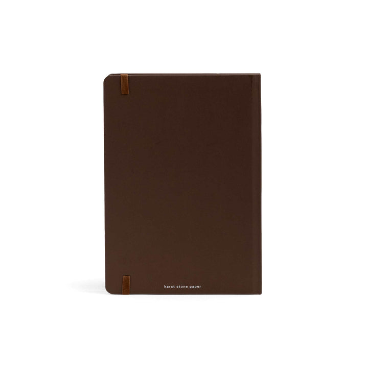 WEEKLY PLANNER 2026 ESPRESSO - Planner & Calendar Hardcover A5 | Karst Stone Paper