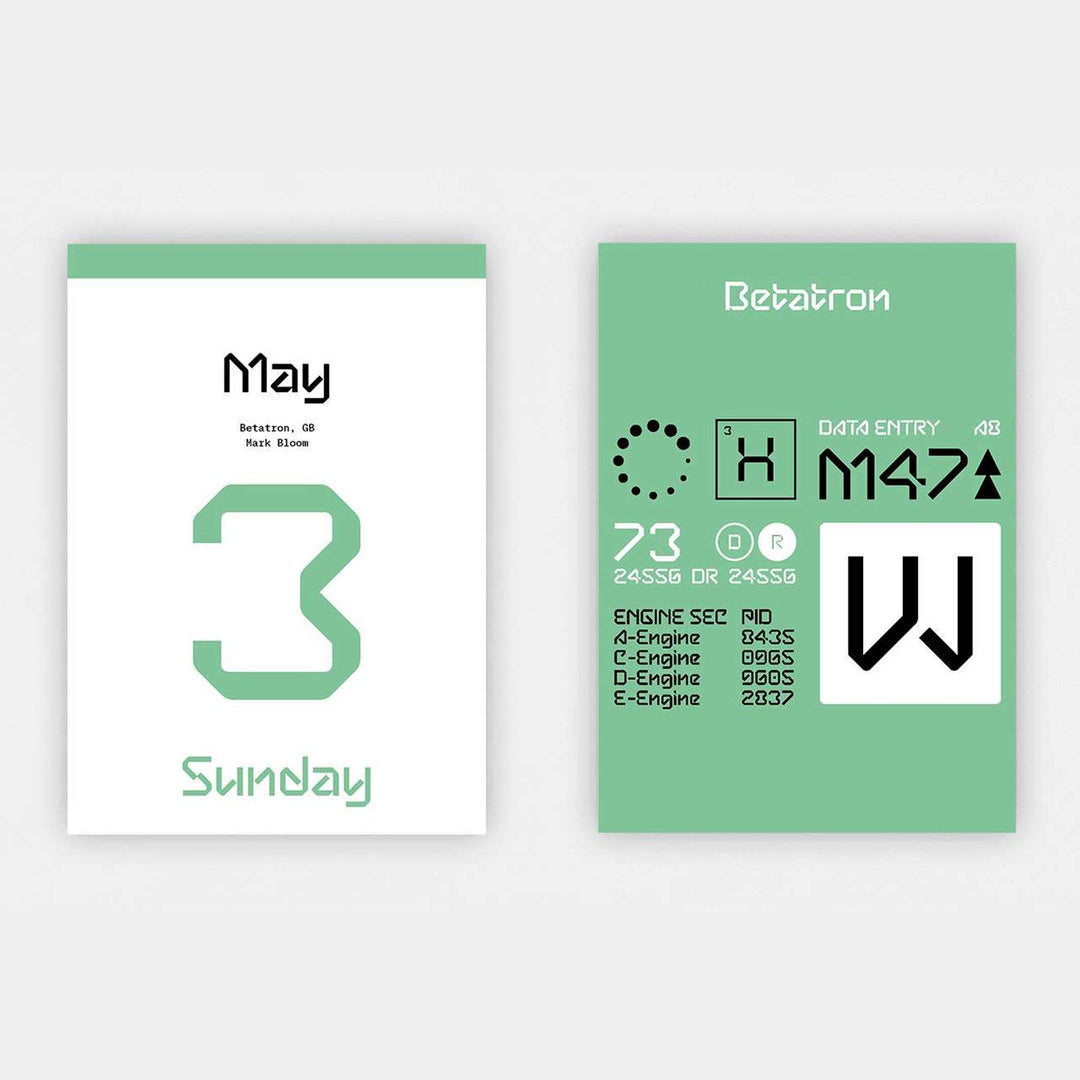 TYPODARIUM - Tear-Off Calendar 2025 | H. Schmidt Verlag