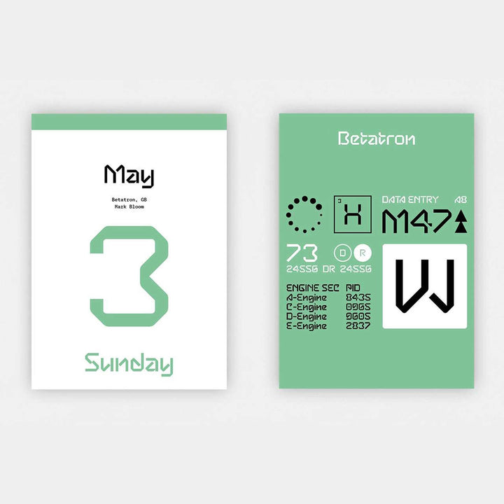 TYPODARIUM - Tear-Off Calendar 2025 | H. Schmidt Verlag