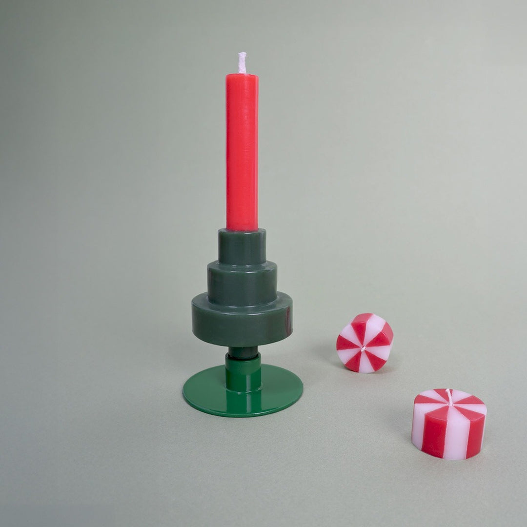 Candle Set Xmas Tree – Candle + Holder | not the girl who misses much