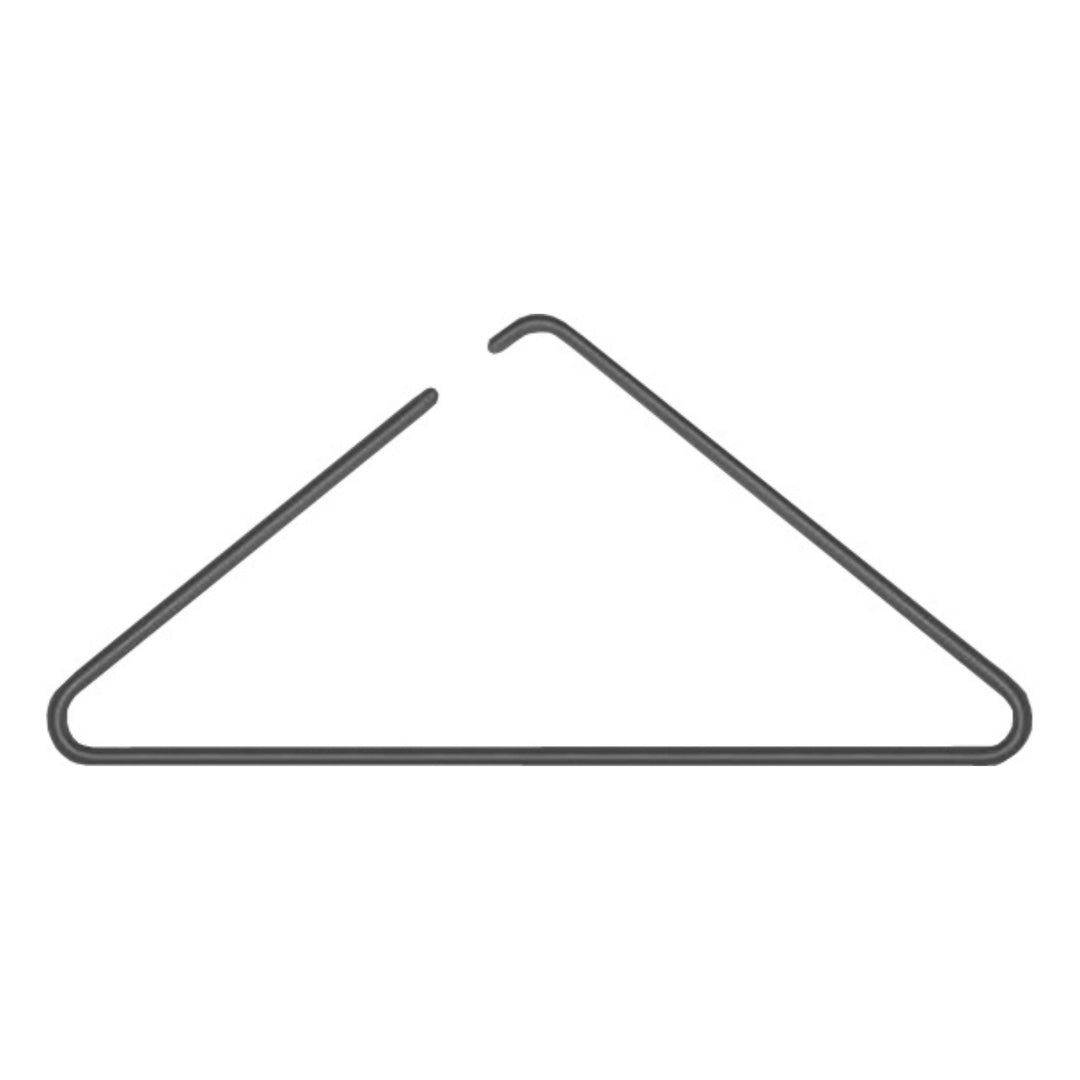 TRIANGLE - Kleiderbügel aus Metall - 5er Set | roomsafari