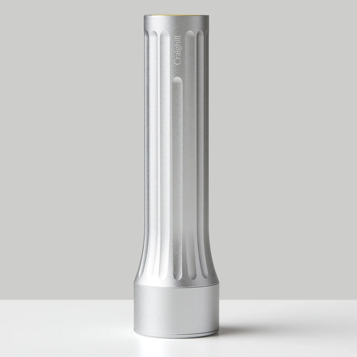 TEMPLE FLASHLIGHT - Silver Flashlight | Craighill
