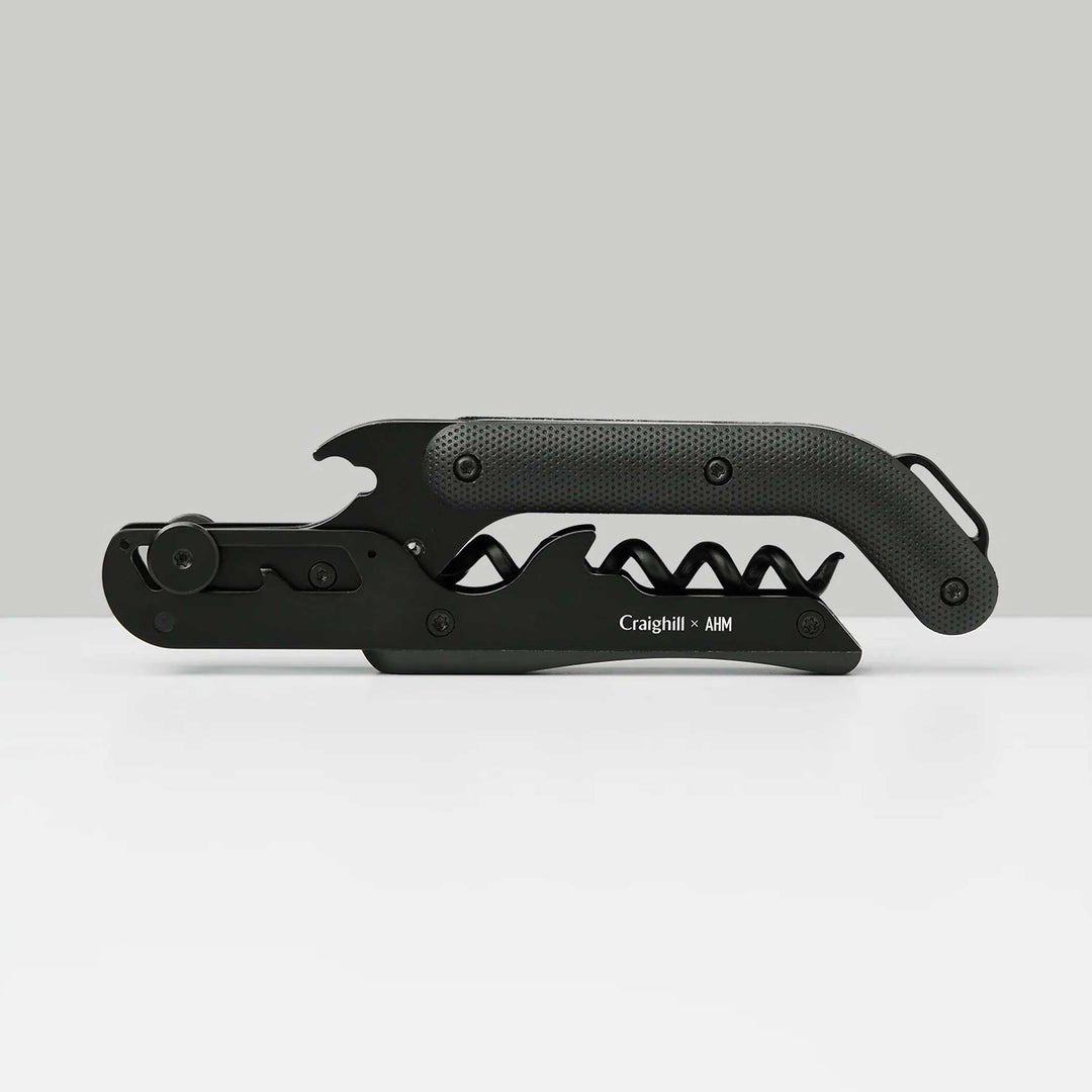 BEST WINE KEY - Black Bottle Opener & Corkscrew | Craighill