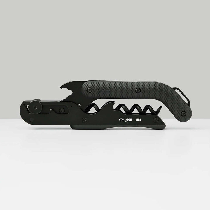 BEST WINE KEY - Black Bottle Opener & Corkscrew | Craighill