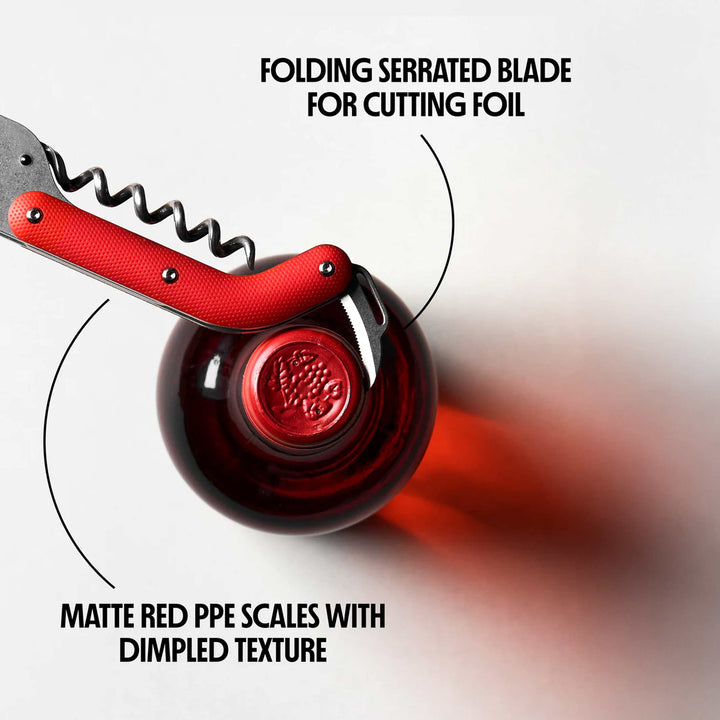 Kellnermesser Best Wine Key – Rot · 11,7 cm | Craighill