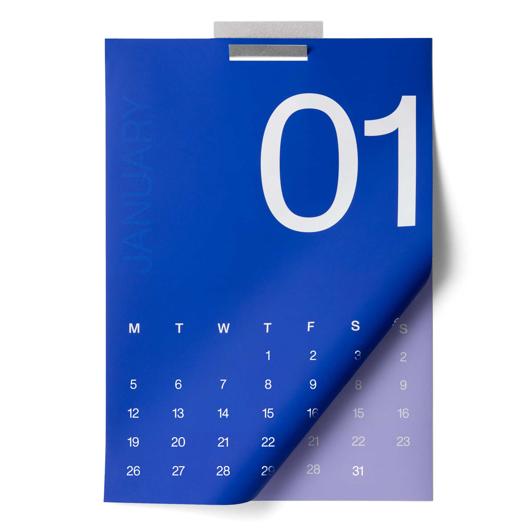 2026 MONTHLY WALL CALENDAR - Mehrfarbiger Monats-Wandkalender - 42x60 cm Format A2 | KarstGoods