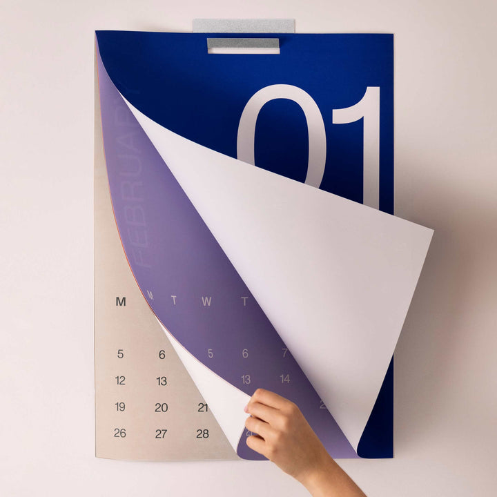 2026 MONTHLY WALL CALENDAR - Mehrfarbiger Monats-Wandkalender - 42x60 cm Format A2 | KarstGoods