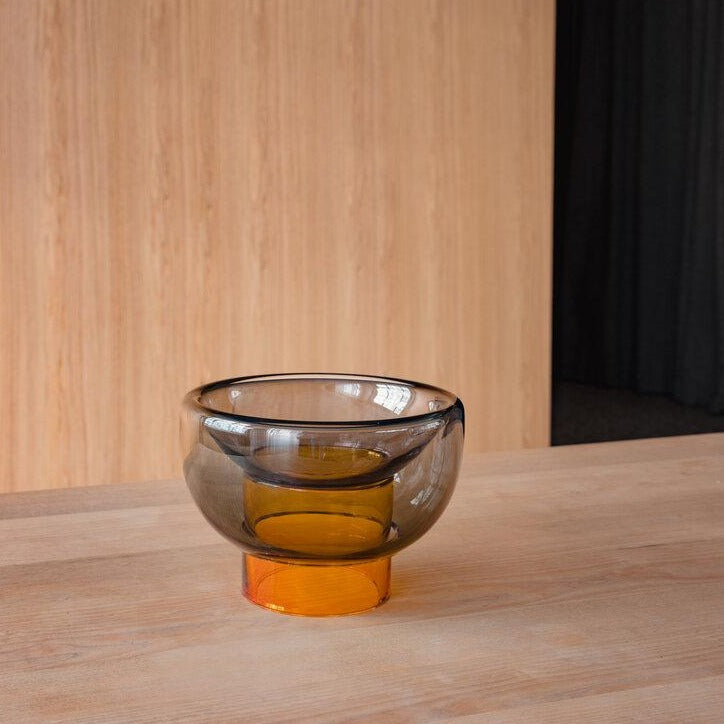 SPHERE M - hand-blown bowl - two-tone ∅=23 cm | hausen