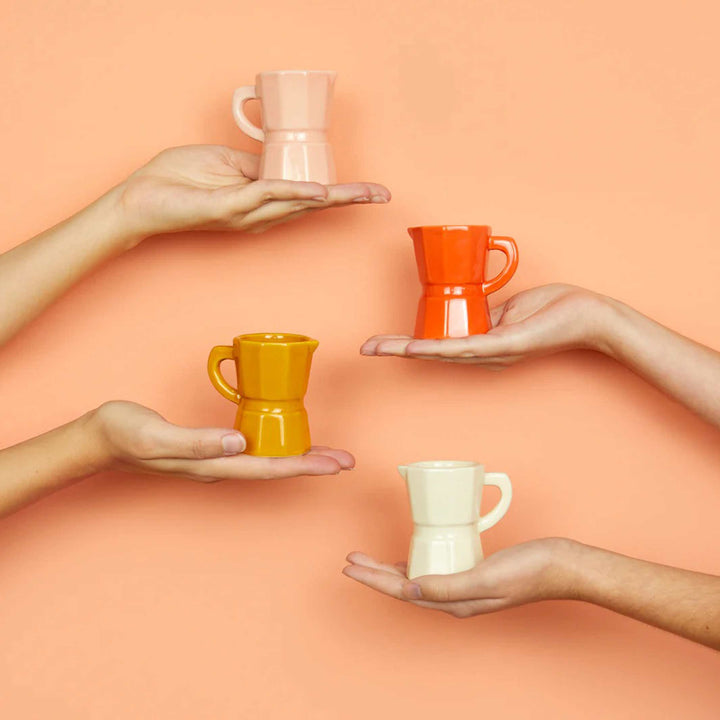 MOKA - Caramel Espresso Cup Set - 4 Cups | BALVI