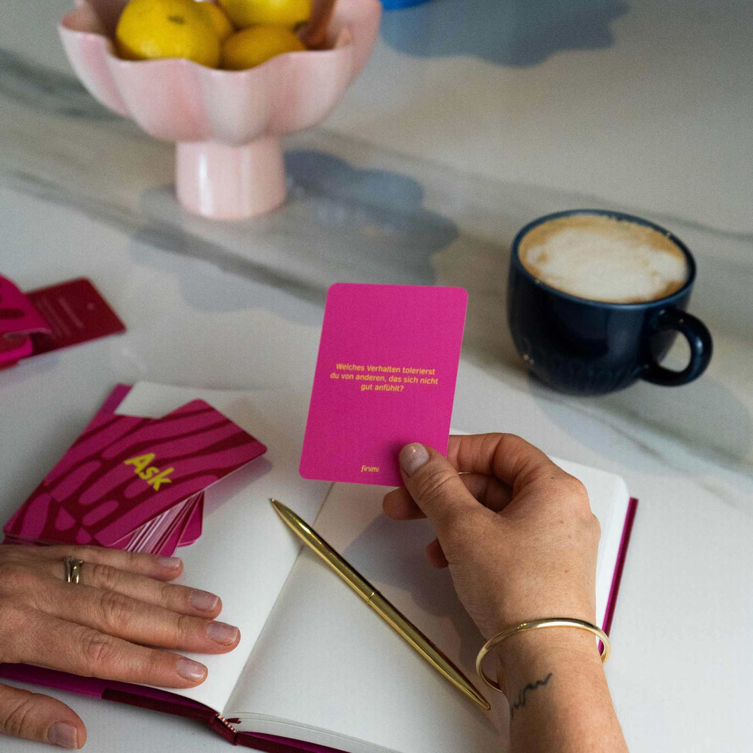 Card Set "Ask & Task" Selflove Edition – 53 Cards | Finimi