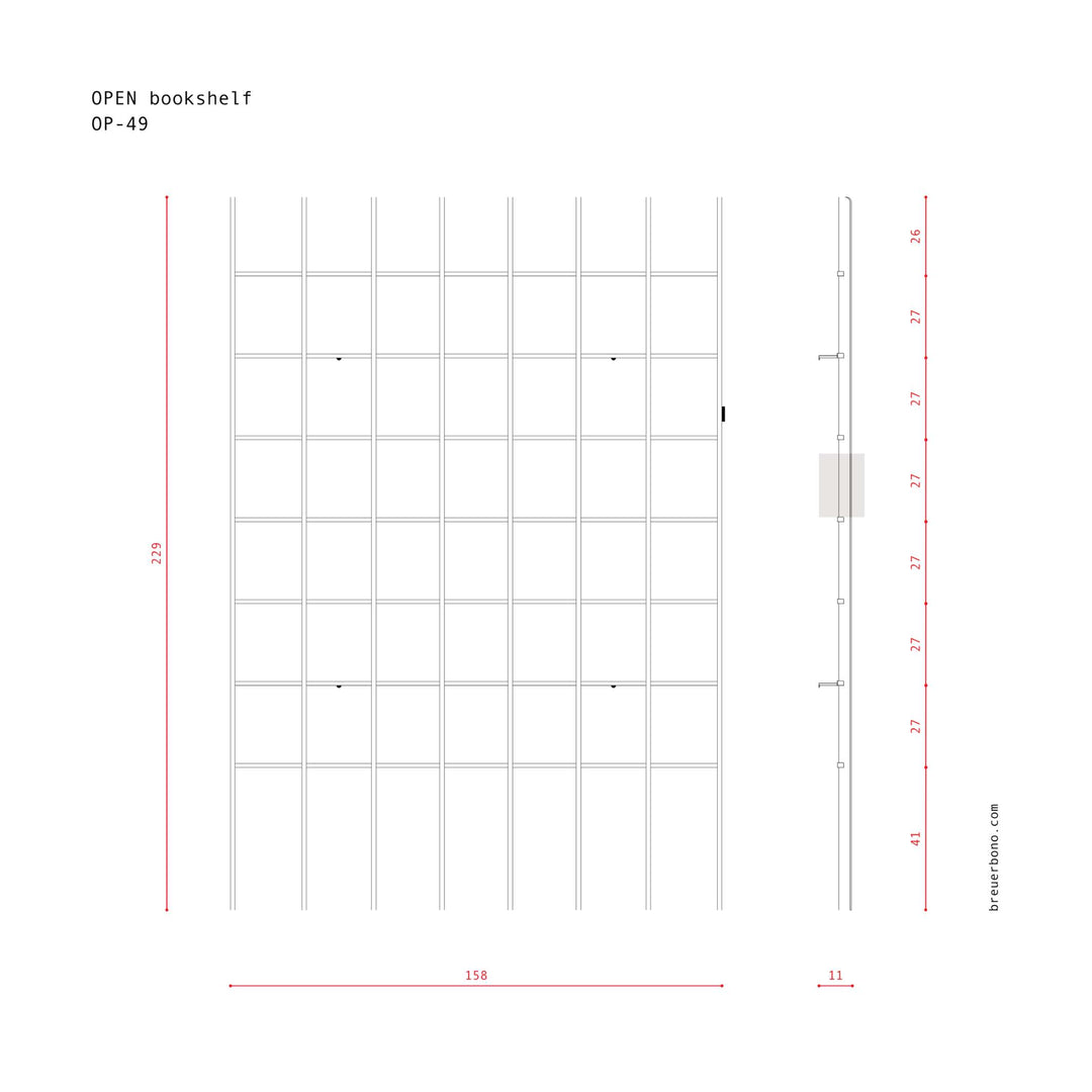 OPEN - Bücherregal | BREUER & BONO