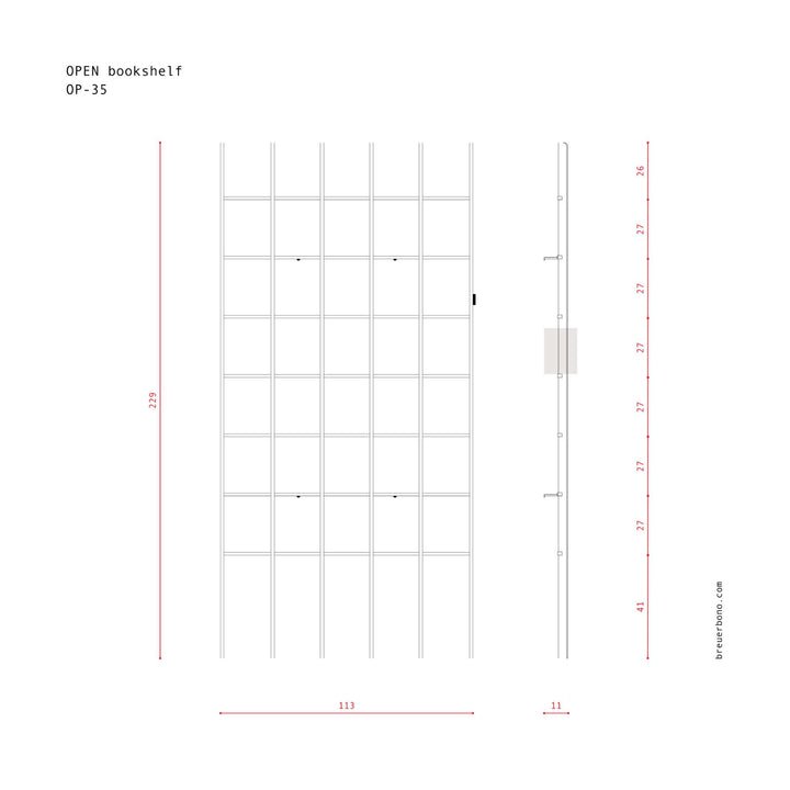 OPEN - Bücherregal | BREUER & BONO