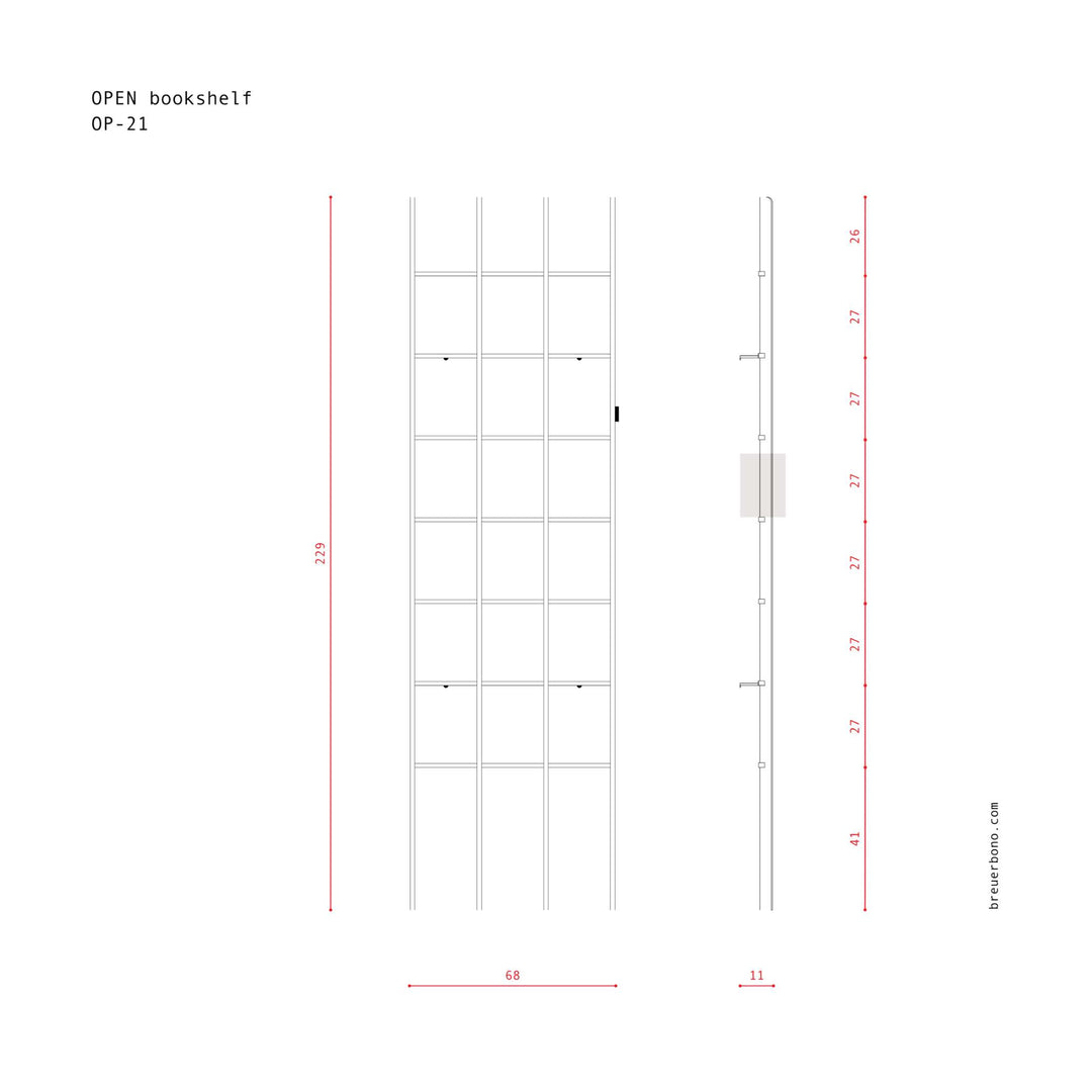 OPEN - Bücherregal | BREUER & BONO