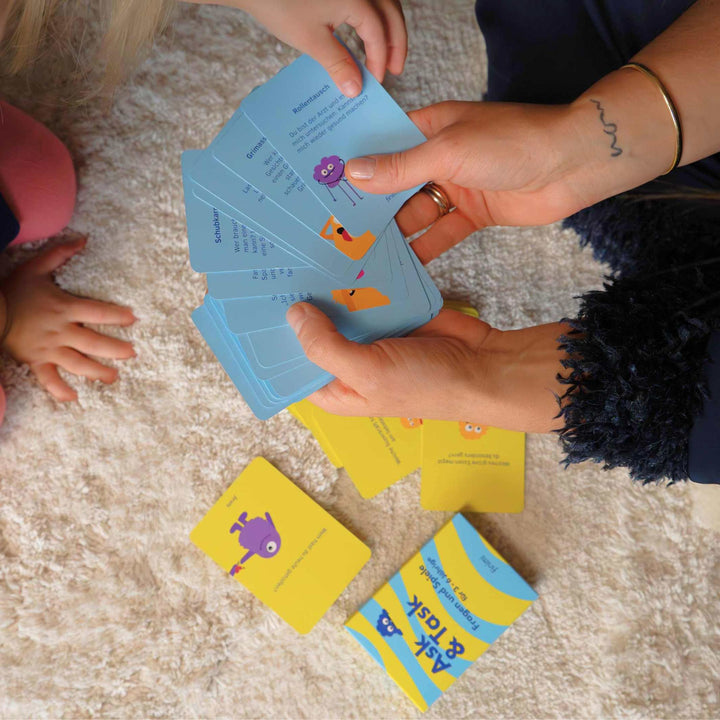 Card Set "Ask & Task" for Kids – 52 Cards | Finimi