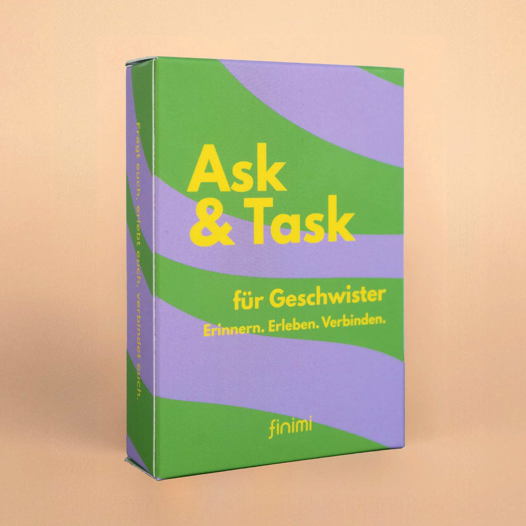 Card Set "Ask & Task" for Siblings – 53 Cards | Finimi