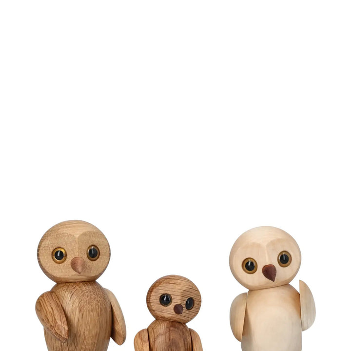 Wooden Owl Clever – FSC Maple · 10 cm | Spring Copenhagen
