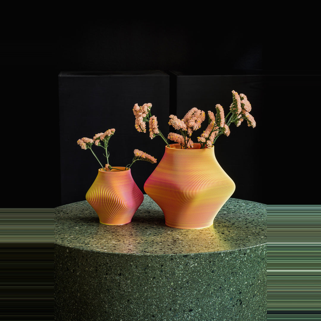 Vase Bloz – Peppermint · 3D Printed · Inner Vase · 20 cm | Sheyn