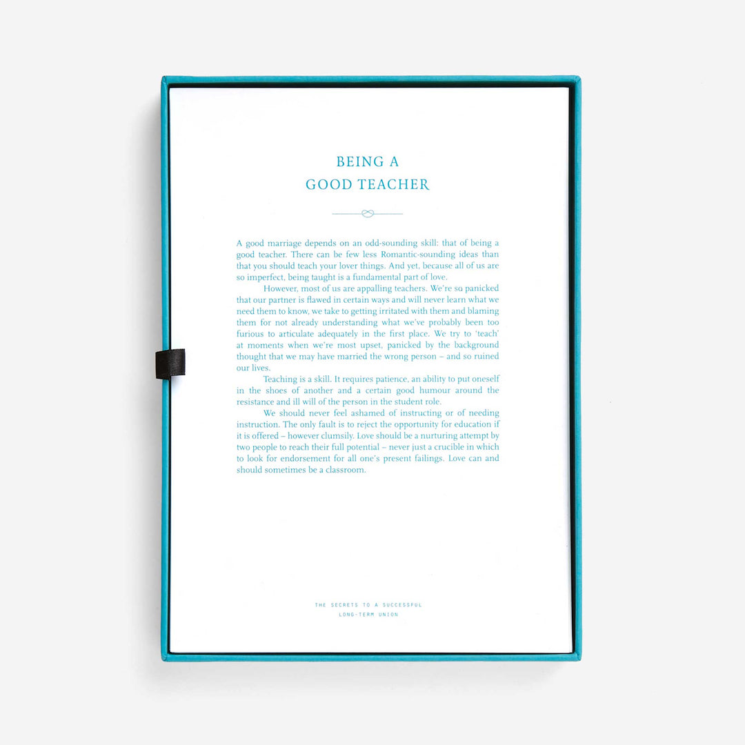 THE MARRIAGE BOX | English Edition | The School of Life